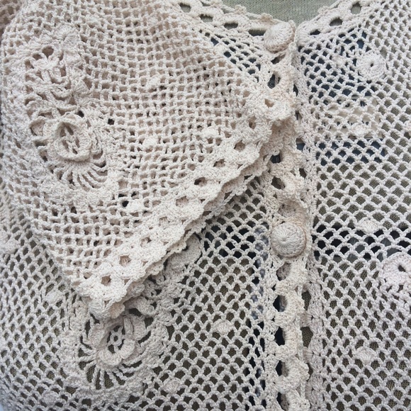Crochet Cardigan Vintage - Picture 7 of 8